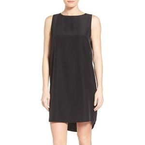 Halogen Black Sleeveless Shift Dress